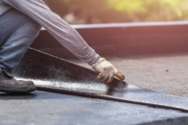Professional Exterior Waterproofing technician working in Portage, IN